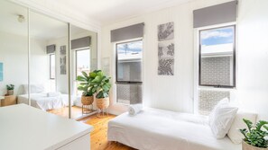 5 bedrooms, iron/ironing board, travel crib, free WiFi