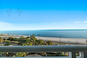 Beach - Legacy Tower 2 603 overlooks the beautiful Gulf. (Gulfport)