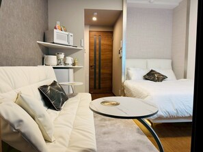 WiFi, bed sheets - New! LuxurySweet Hakata Ekiminami 52 ・Max 3~4 people, 5 min. drive from Hakata Station, New construction (Fukuoka Hakata Ward)