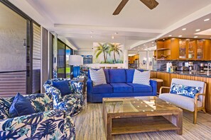 Interior - SUMMER SALE! Ocean view 2BR condo in West Maui, perfect for groups of 6- PK L106 (Lahaina)