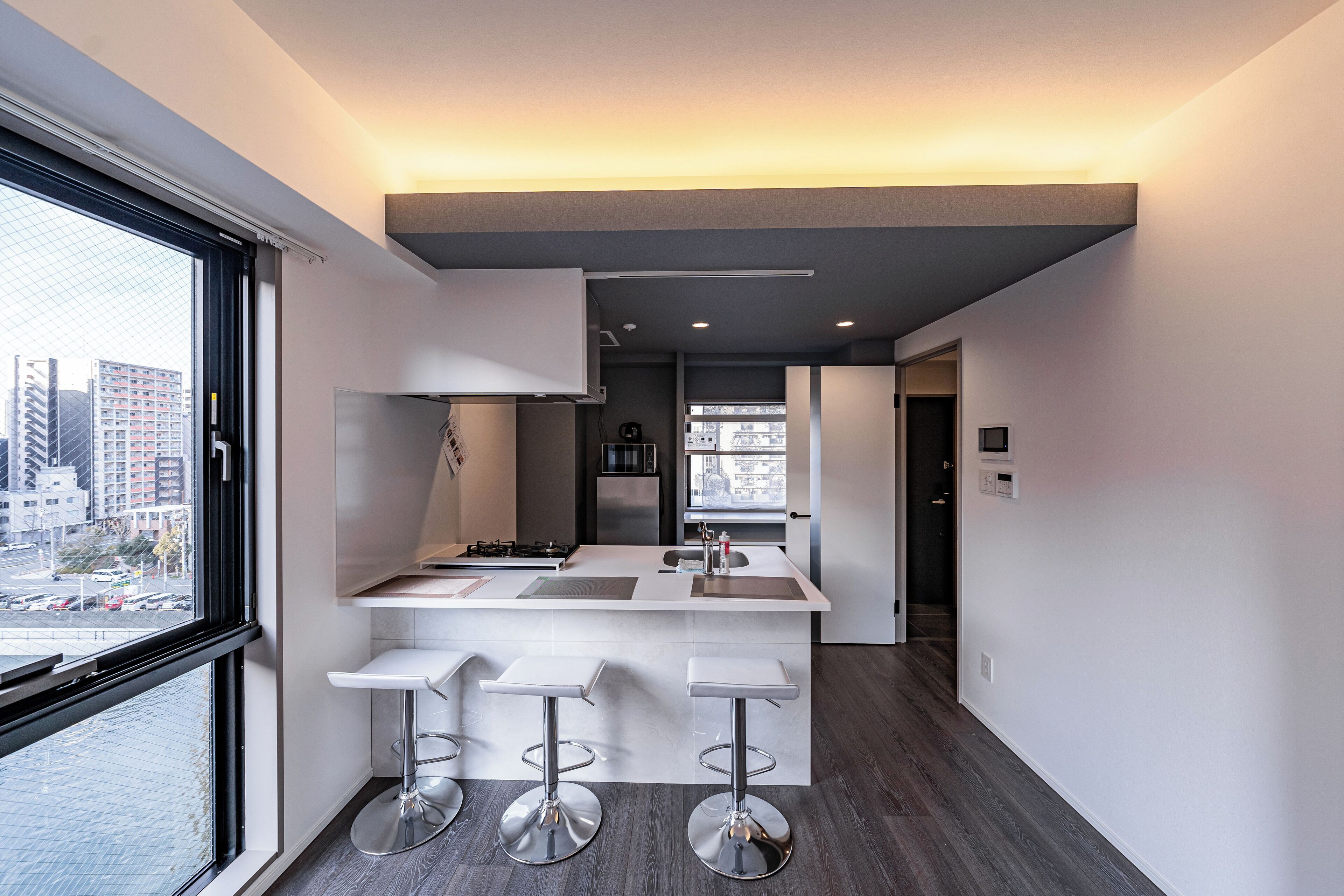 Superior Quadruple Room, Balcony, City View | Laptop workspace, blackout drapes, soundproofing, iron/ironing board