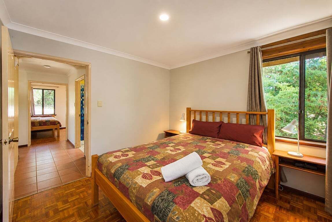 2 bedrooms, bed sheets