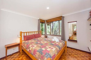 2 makuuhuonetta, vuodevaatteet