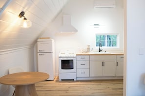 Microwave, oven, stovetop