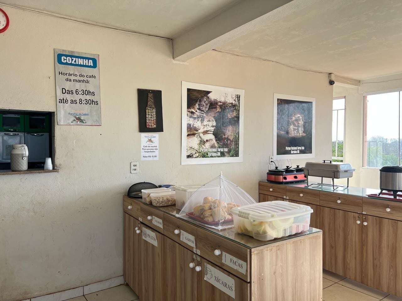 Petit déjeuner buffet compris tous les jours