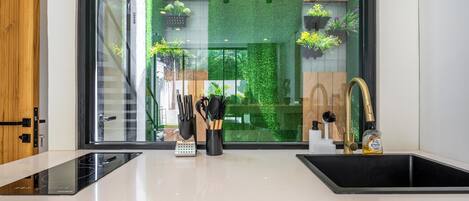 Highchair, dining tables