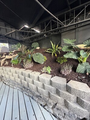 Enceinte de l’hébergement