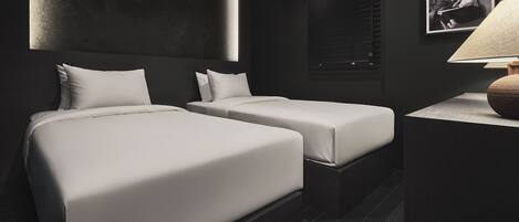 Habitació amb dos llits individuals superior | Wifi gratuïta