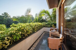 Luxury Suite, Balcony, Garden View | Balcony - Harsono Boutique Resort Bali (Batubulan)