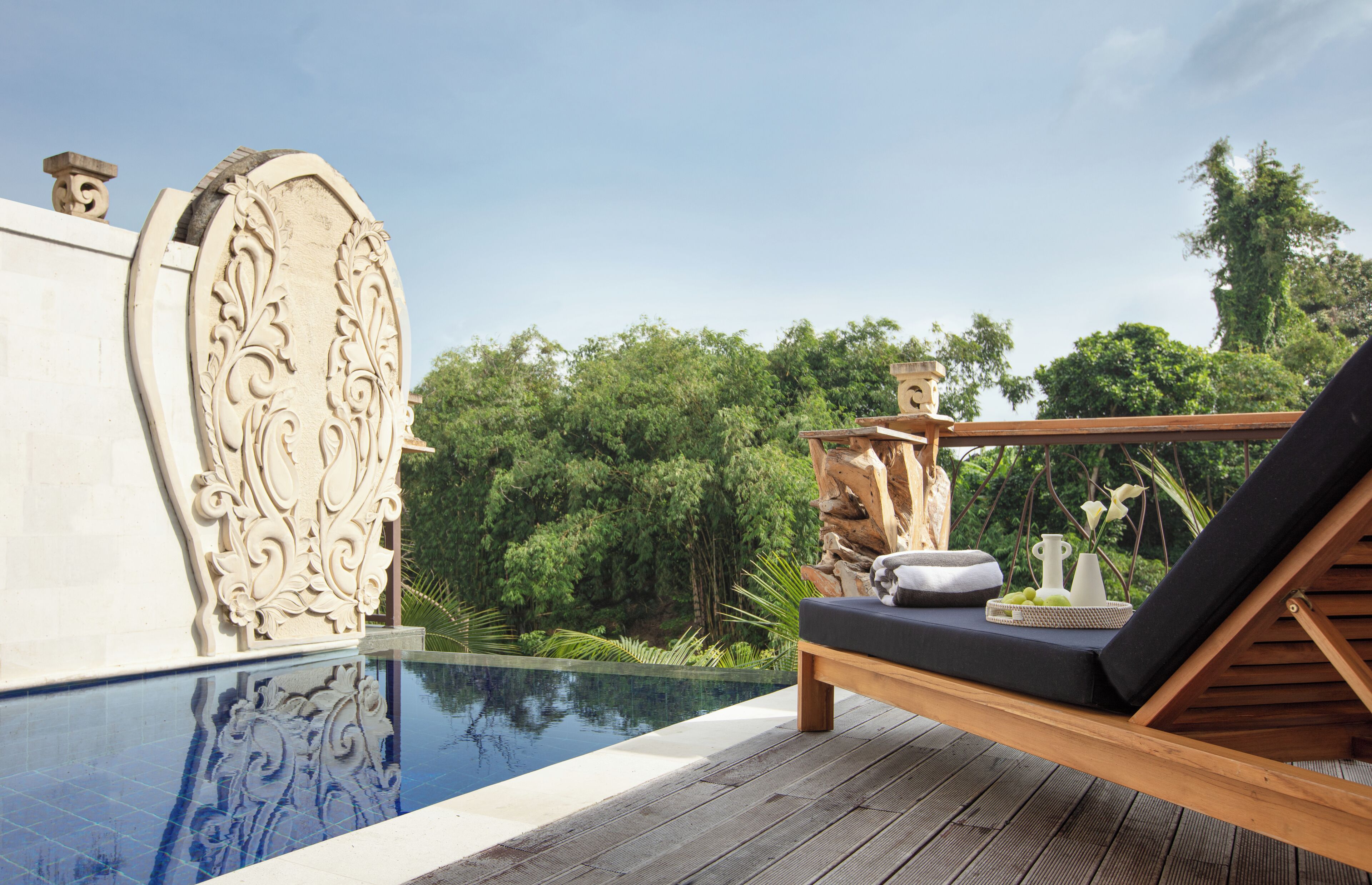 Luxury Room, 1 Bedroom, Private Pool, Resort View | View from room