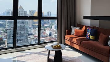 Superior Suite | Living area | LCD TV