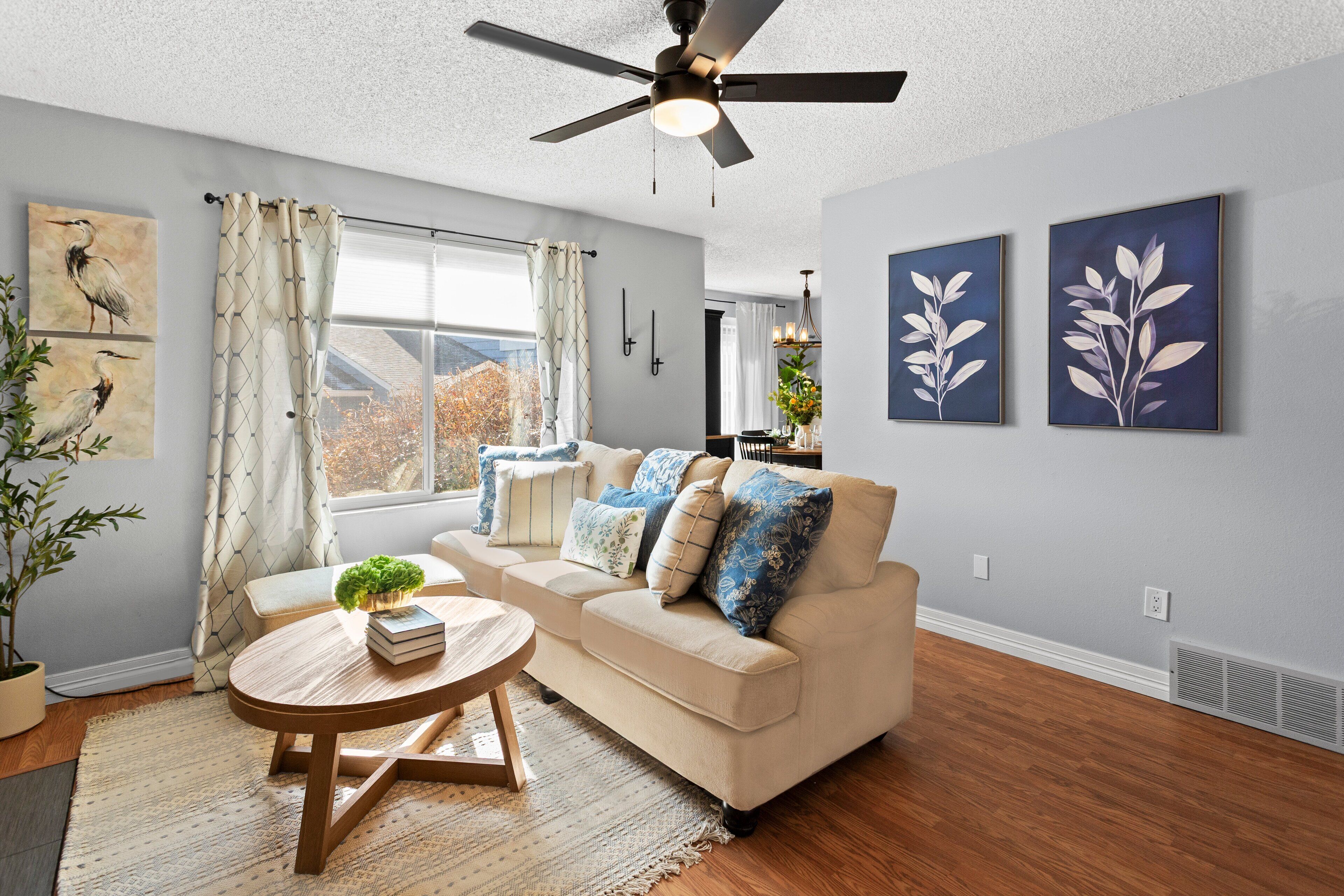 Smart-TV, peis og kontorer