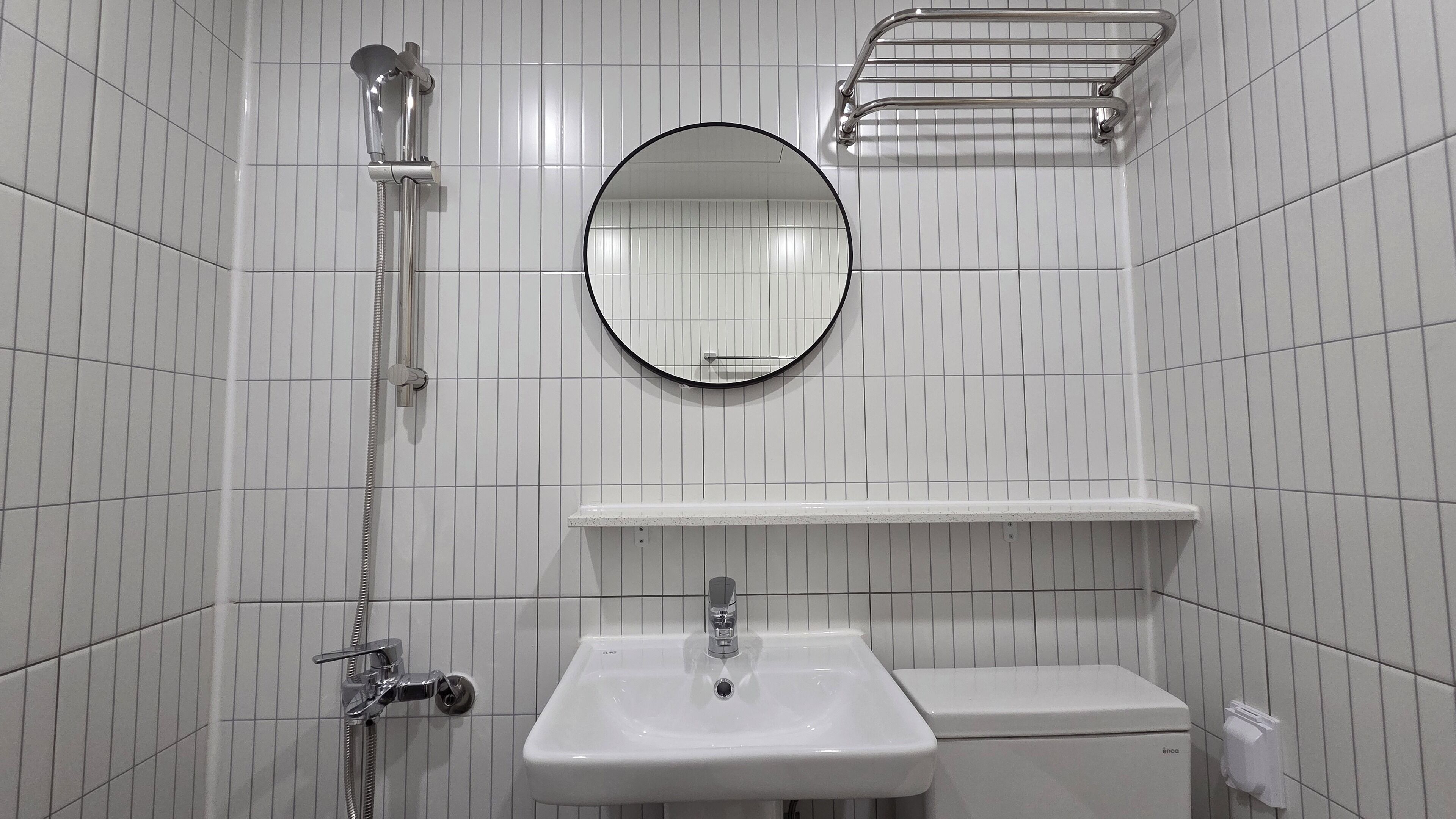 Quarto casal standard, ar-condicionado, vista para a cidade | Banheiro