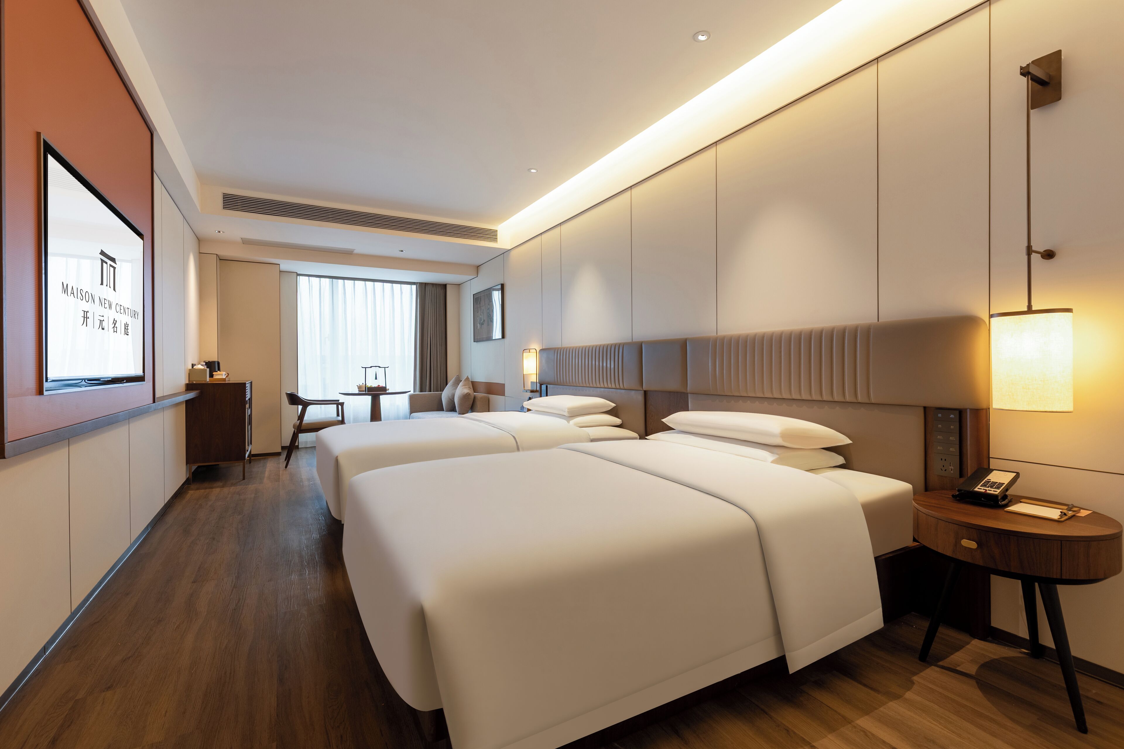 Executive-rum - städning - executive-våning | Arbetsyta för laptop, mörkläggningsgardiner och ljudisolering