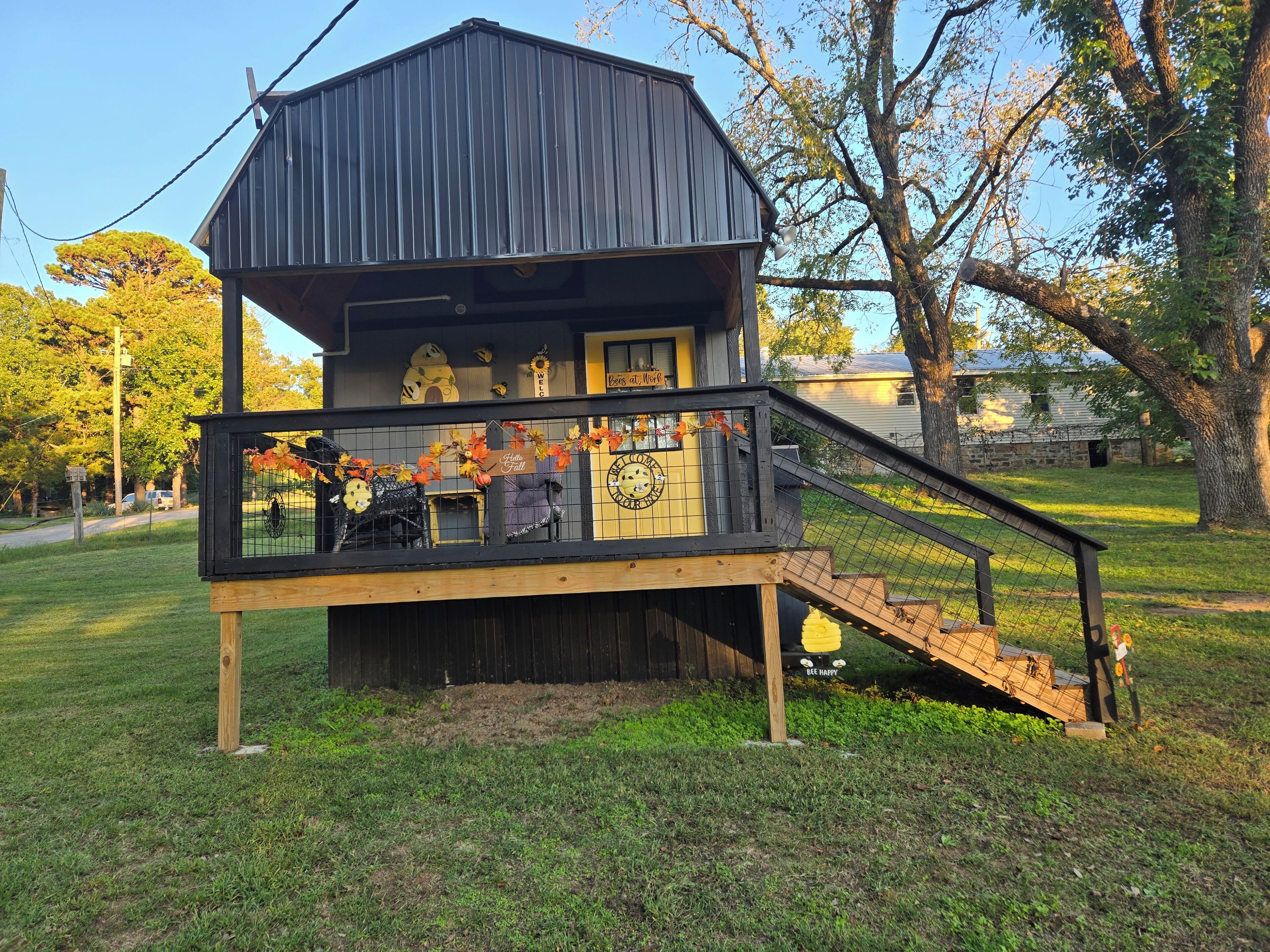 Terrain de l’hébergement 