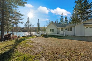 Exterior - Bear Necessities | Private Waterfront Cabin on Rangeley Lake (Rangeley)