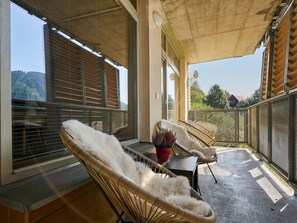 Terrace/patio - Nice apartment for 3 people with WIFI, TV and balcony (Jilemnice)