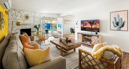 Pool + Spa + Stargazing: Stylish Mid-Century Home Near Joshua Tree National Park