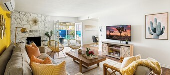Pool + Spa + Stargazing: Stylish Mid-Century Home Near Joshua Tree National Park