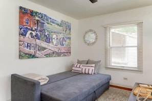 Room - 5/2 (two kings), fireplace, hot tub, firepit (Blanco)