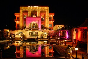 Façade de l’hébergement