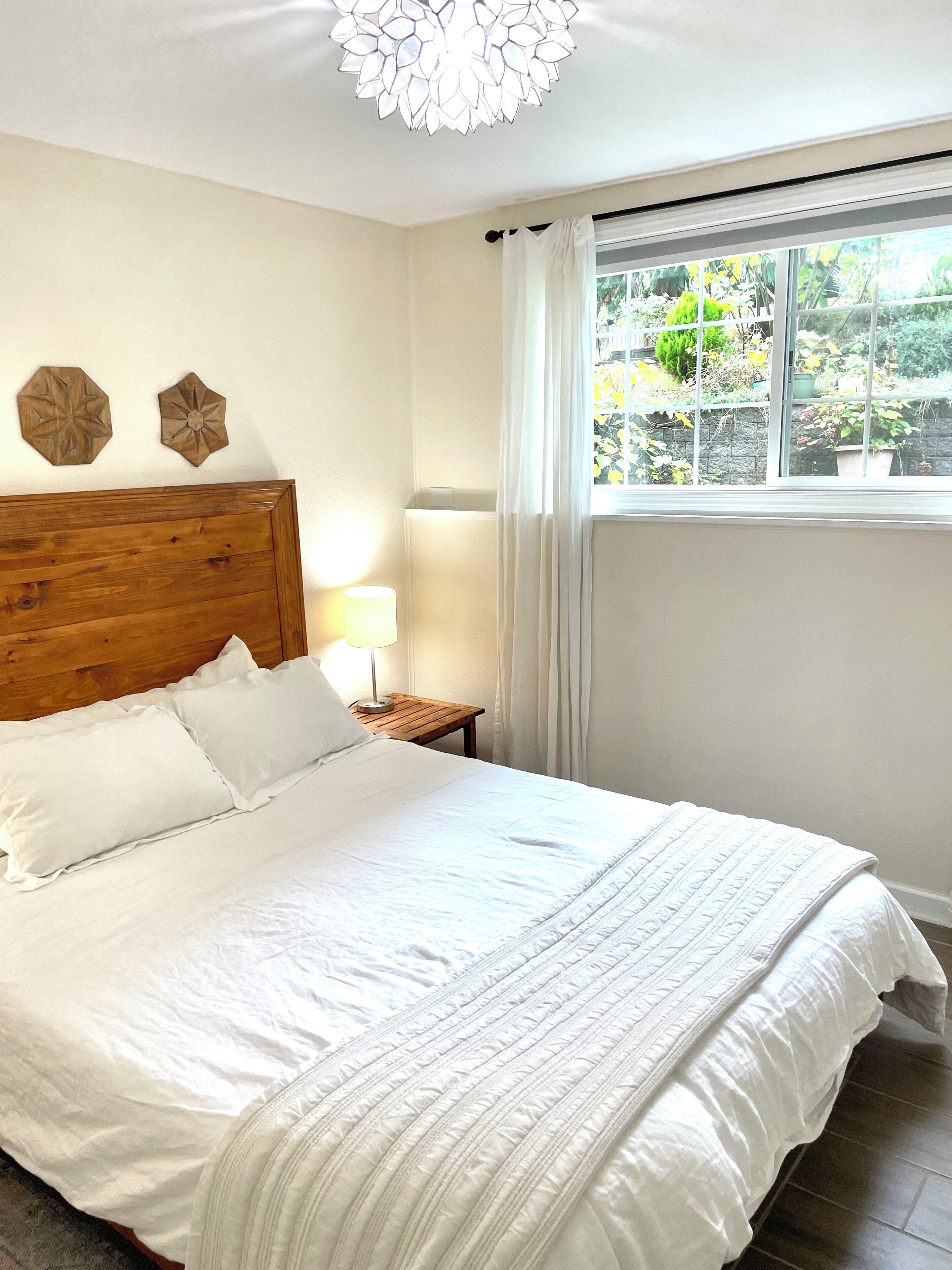 2 makuuhuonetta, silitysrauta/-lauta, Wi-Fi, vuodevaatteet