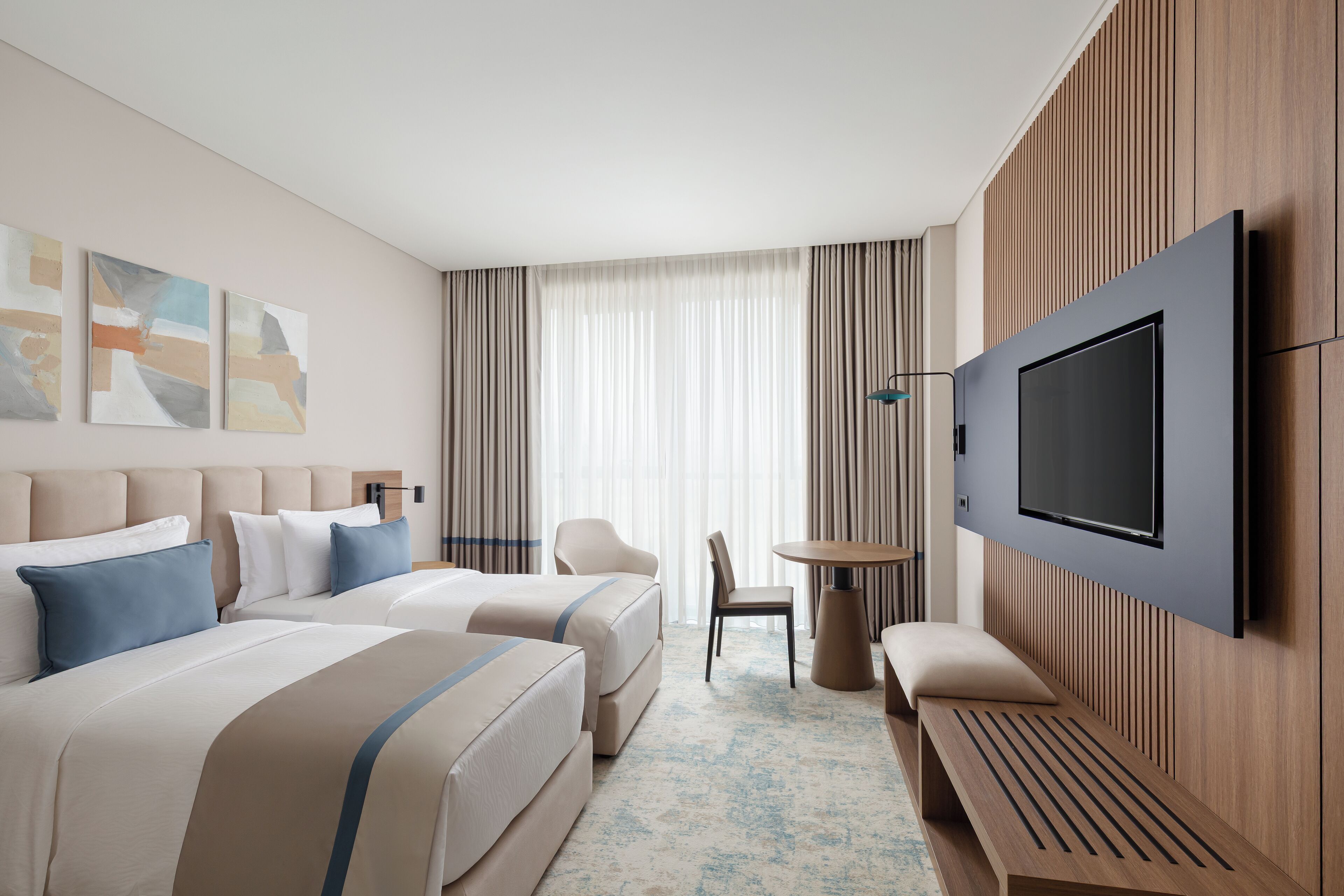 Standard Twin Room | In-room safe, desk, laptop workspace, free WiFi