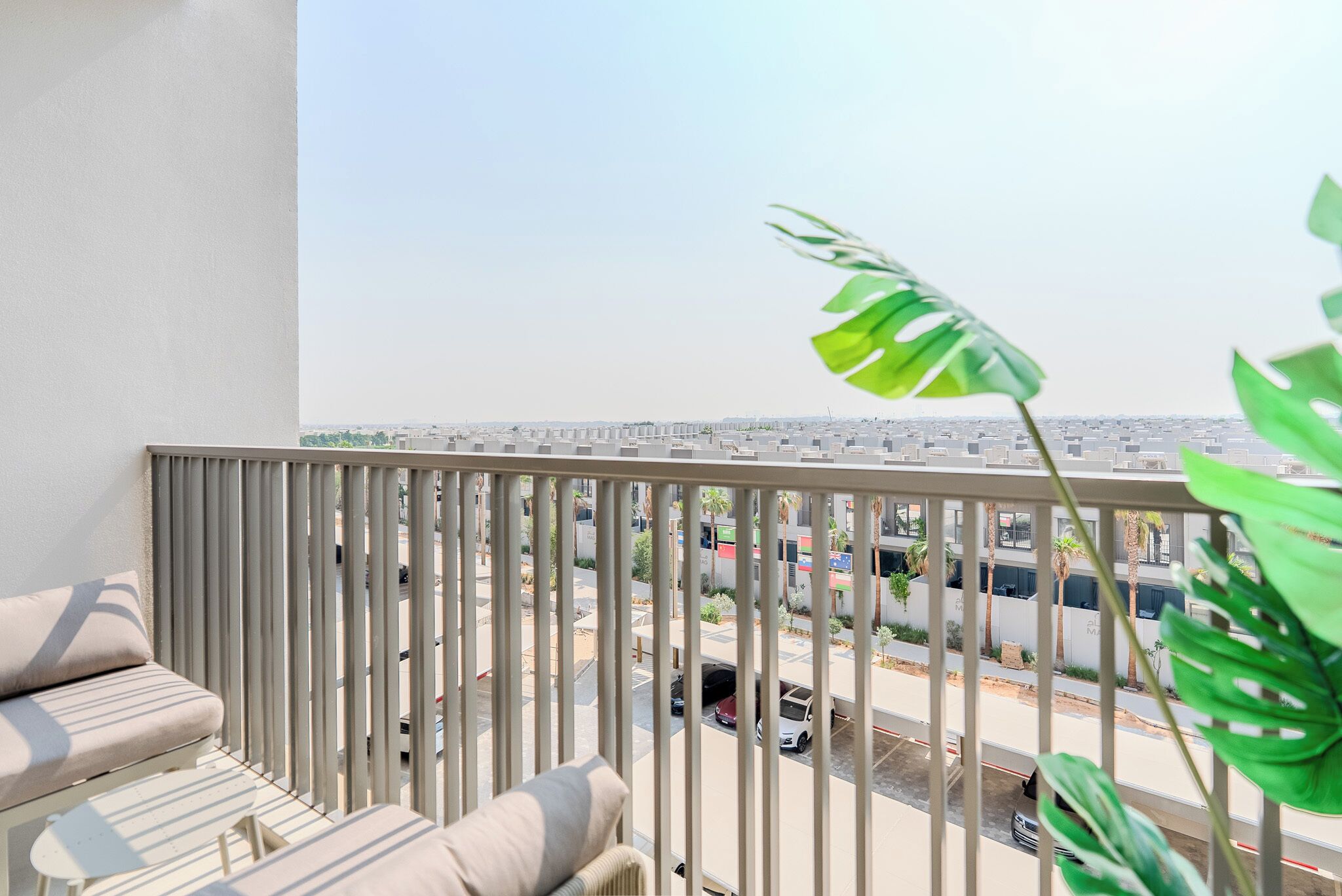 Estúdio luxo, sacada, vista para a cidade | Sacada