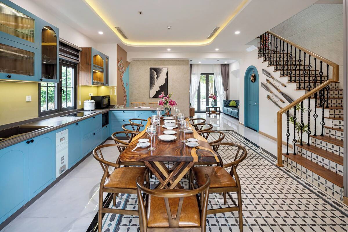 Deluxe Villa, Patio | Living area