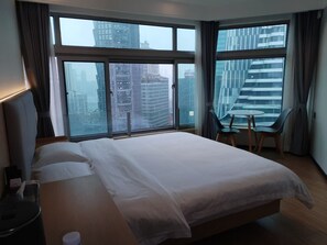 Comfort Double Room, City View | Free WiFi - Chongqing Justom Serviced Apartment 19 (Chongqing)