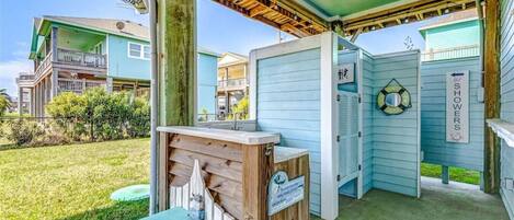 Enceinte de l’hébergement