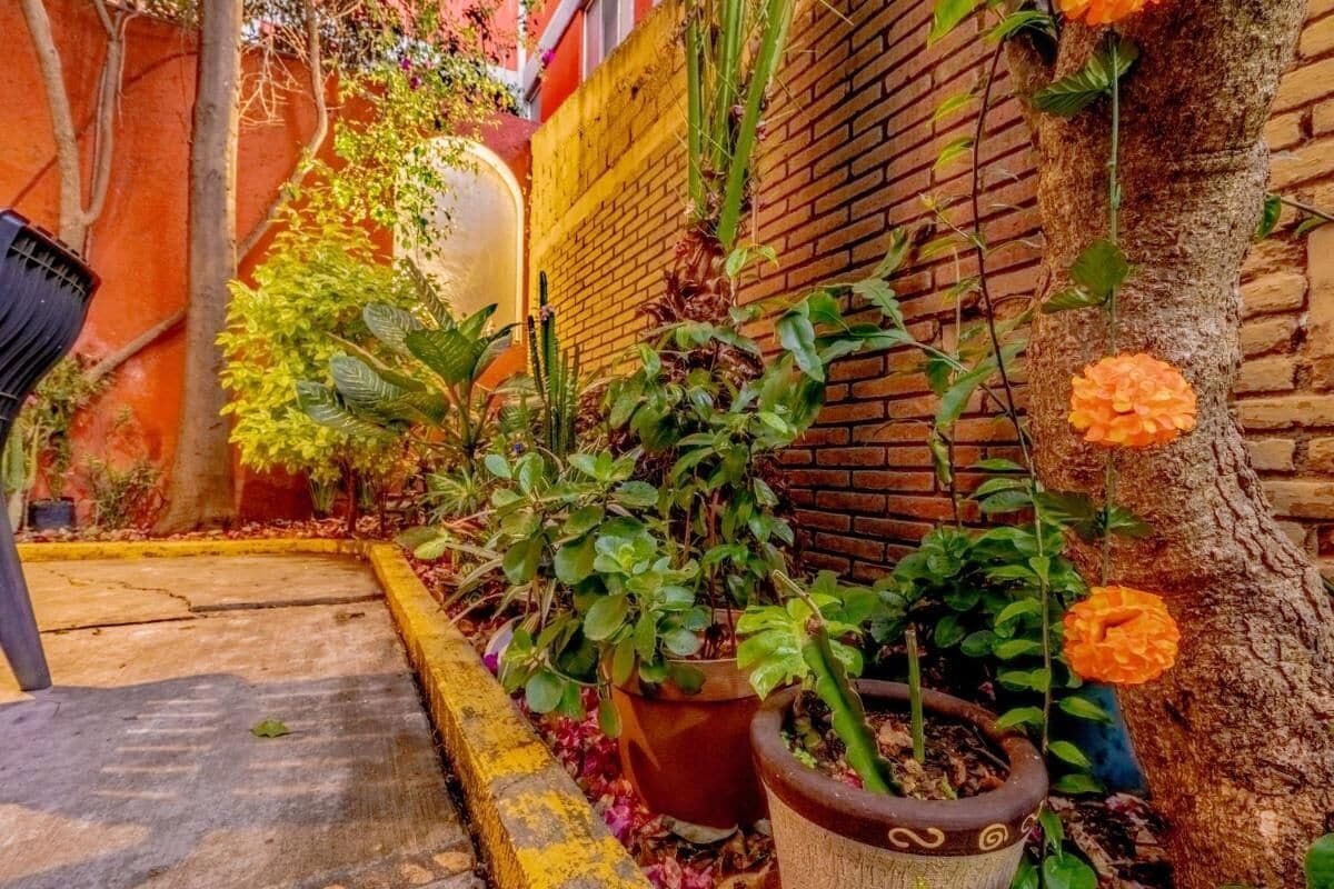 Casa, 4 habitaciones, balcón, vista al jardín | Jardín