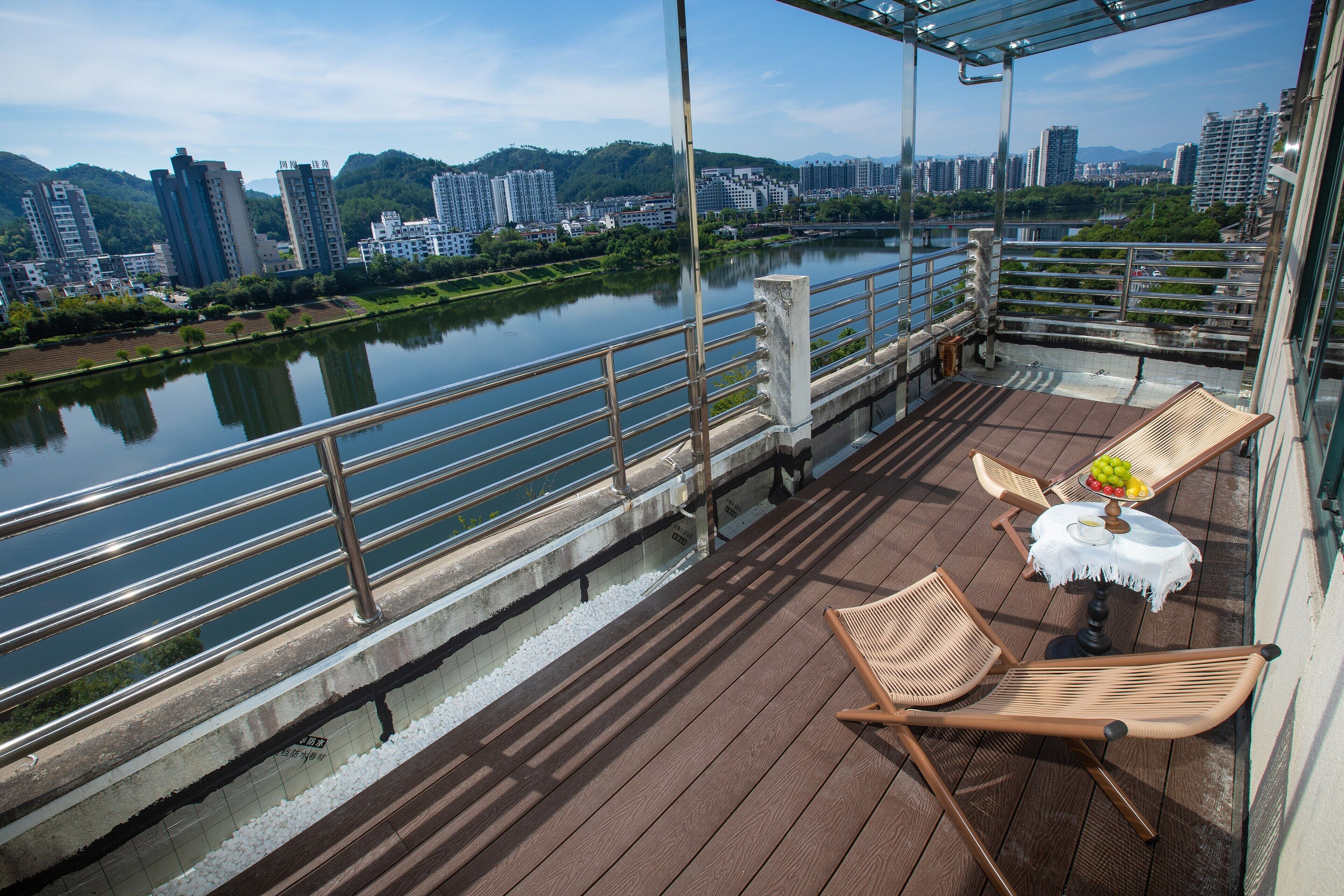 Premium bedding, down comforters, individually decorated