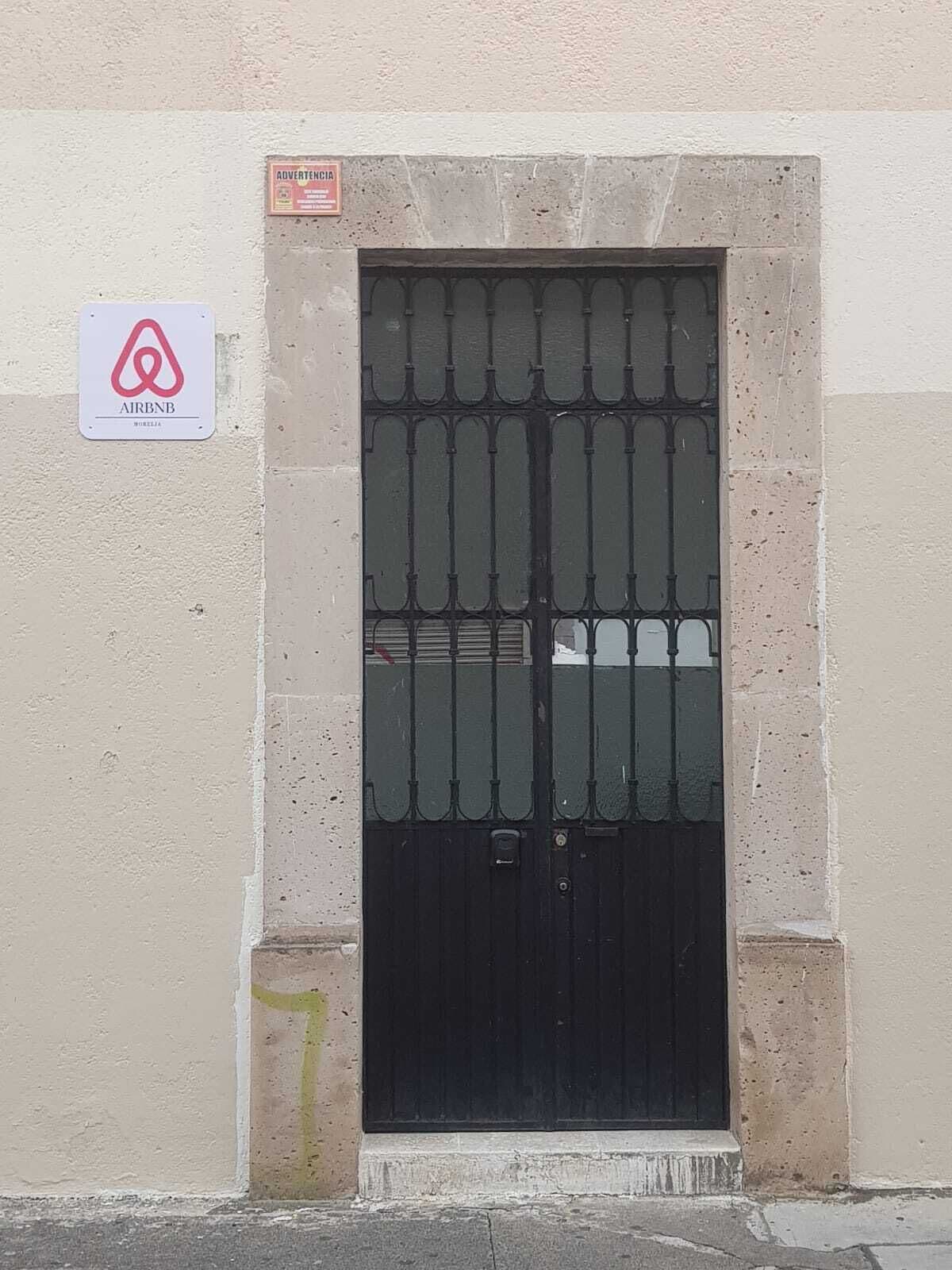 Façade de l’hébergement