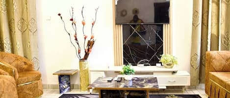 Apartemen, 2 kamar tidur, akses difabel, Boleh Merokok | Ruang keluarga