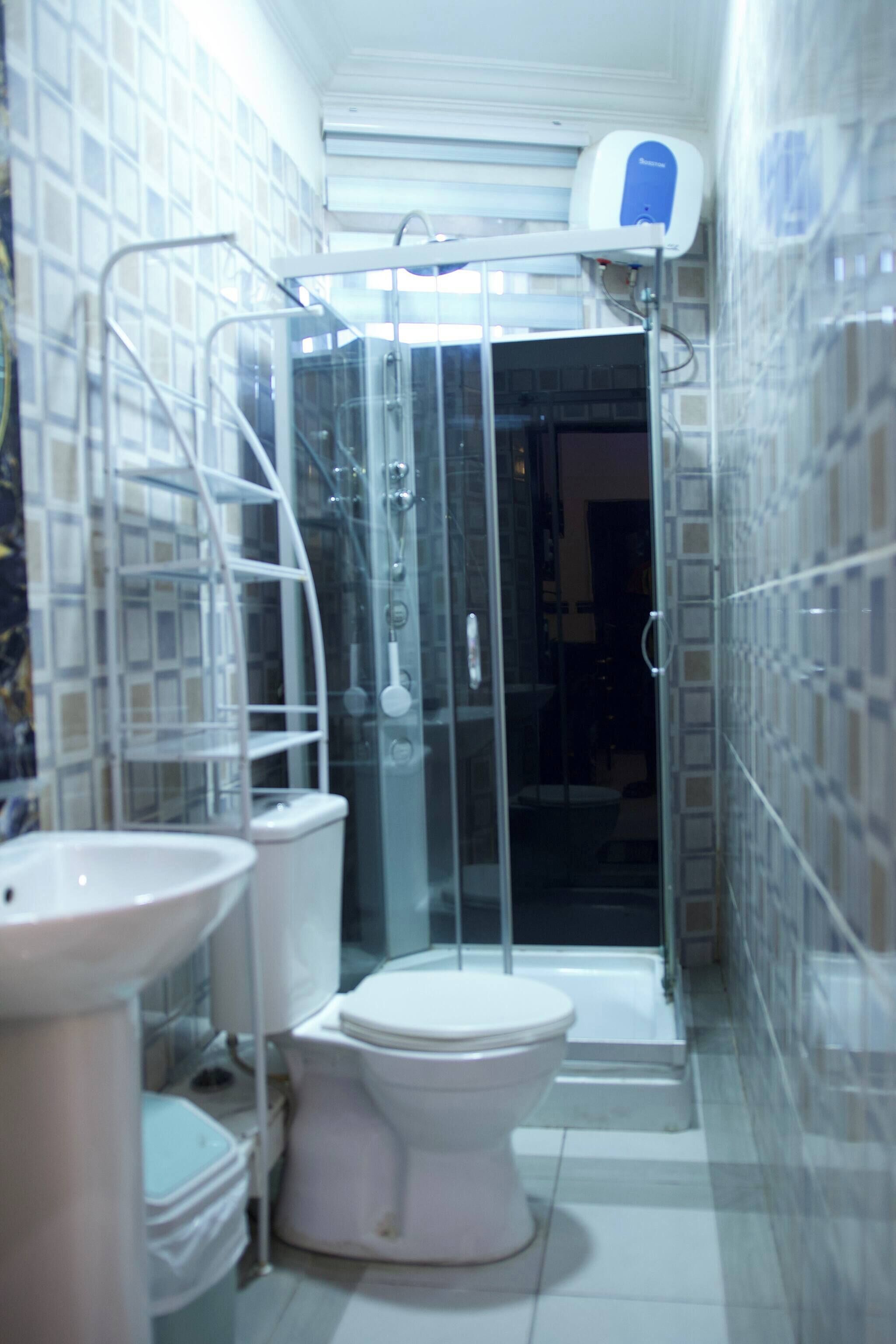 開放式客房, 1 間臥室, 吸煙房, 陽台 | 浴室