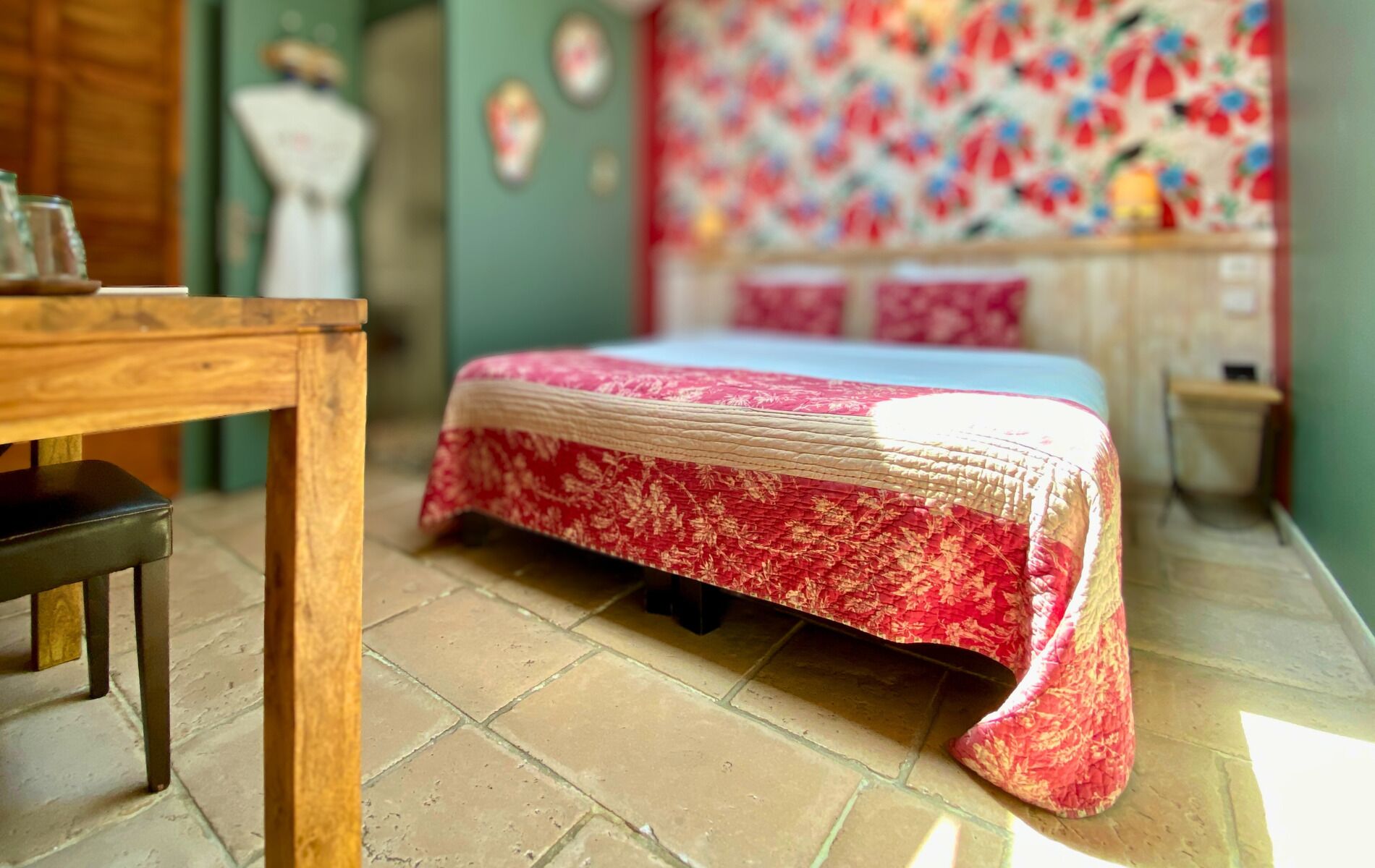 双人房, 露台, 花园景观 | 特色装修、特色家居、隔音、熨斗/熨板