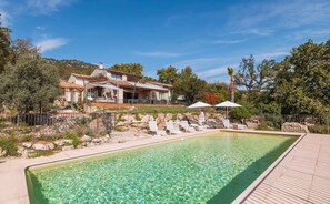 A heated pool - Paloma – Elegant home for families & groups (Tourrettes-sur-Loup)