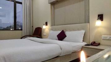 Quarto casal luxo | Vista para a cidade