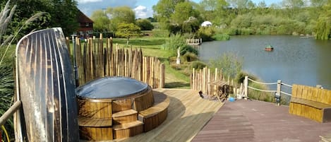 Ferienhütte, 1 Schlafzimmer | Terrasse/Patio