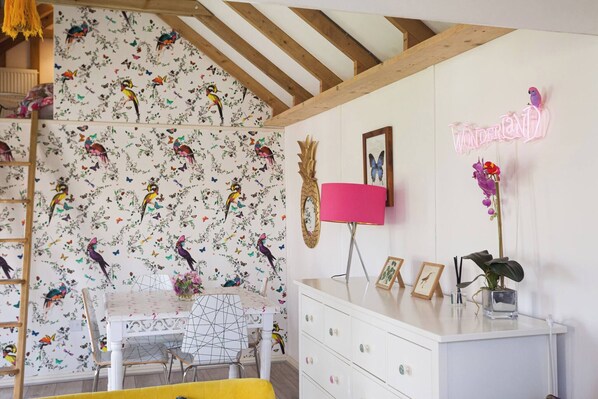 Chalet, 2 slaapkamers | Dineren