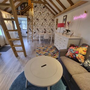 Chalet, 2 slaapkamers | Woonruimte
