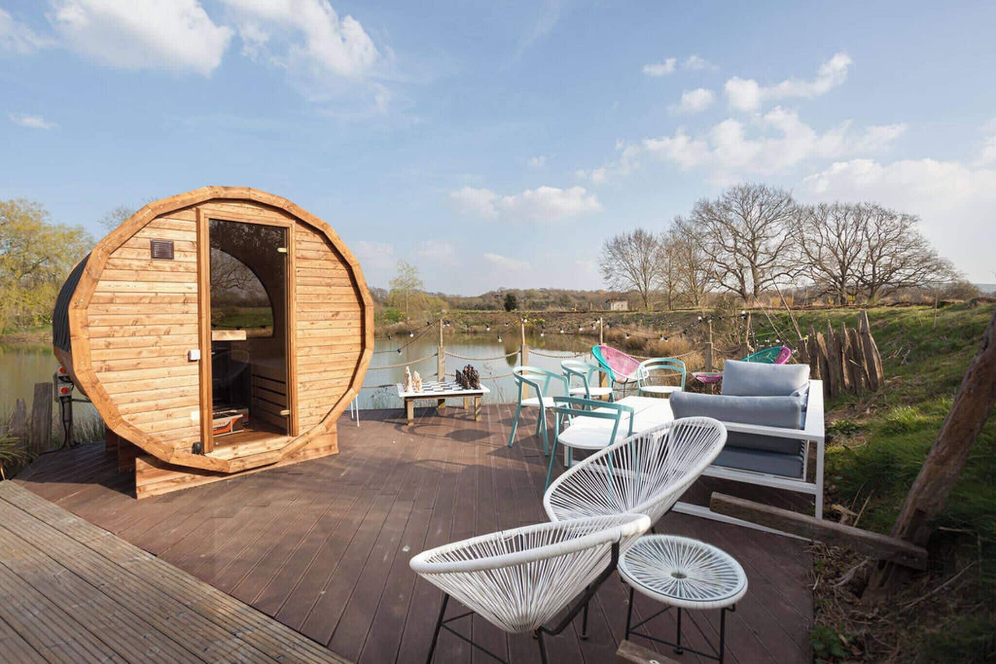 木屋, 2 間臥室 | 露台/庭院