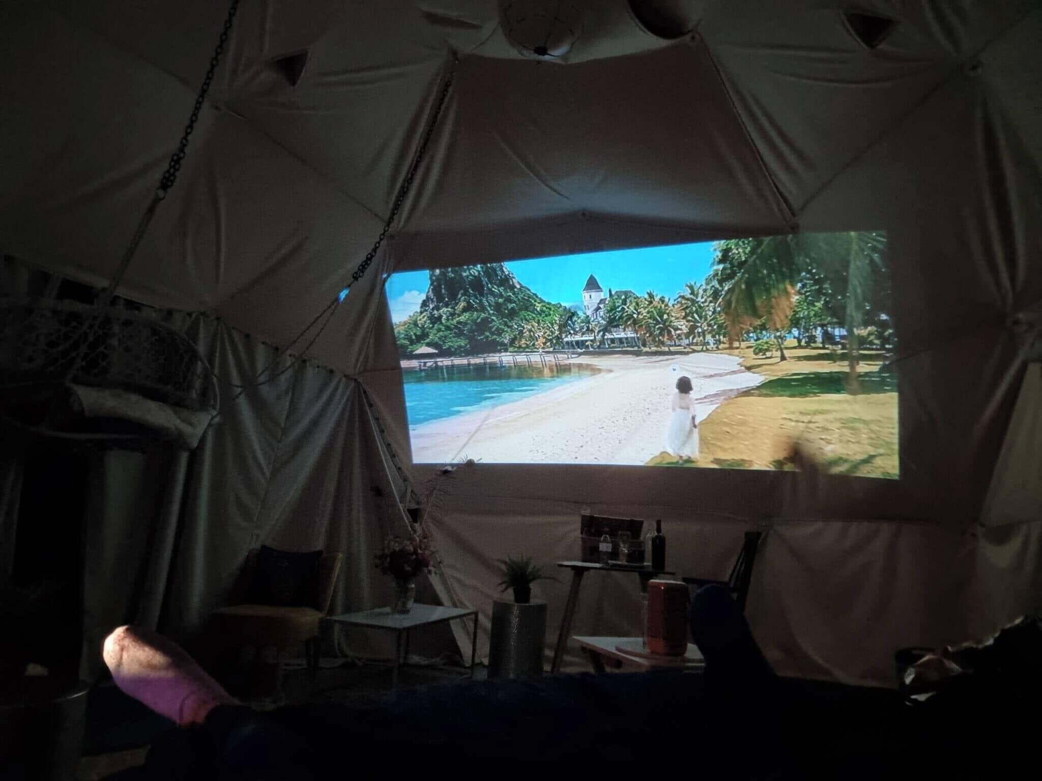 Ferienhütte, 1 Schlafzimmer, Balkon, Meerblick | Strand