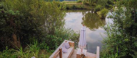 Cabin, 1 Bedroom, Balcony, Ocean View | Property grounds