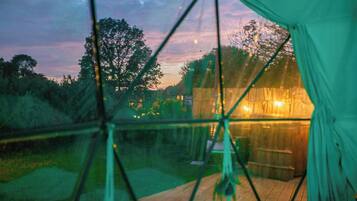 Cabaña, 1 habitación, balcón, vista al océano | Terraza o patio