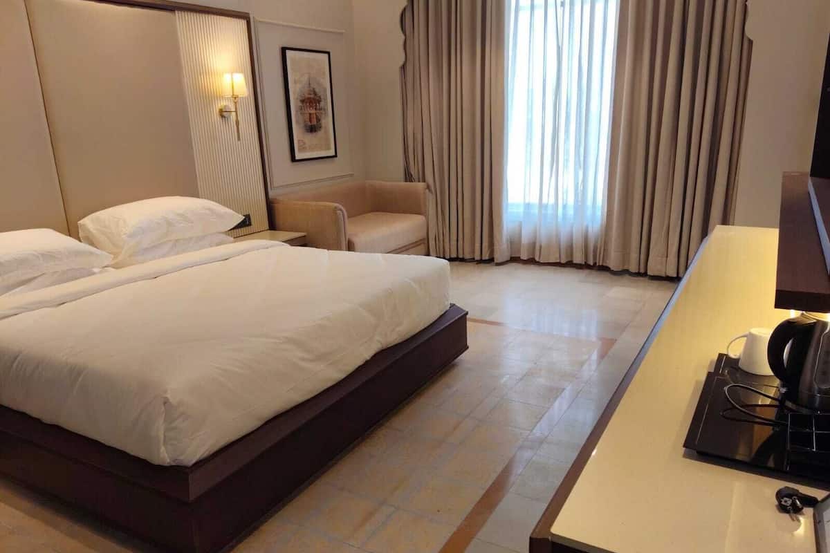 Basic Double Room, 1 Double Bed, Garden View | In-room safe, desk, iron/ironing board, free WiFi