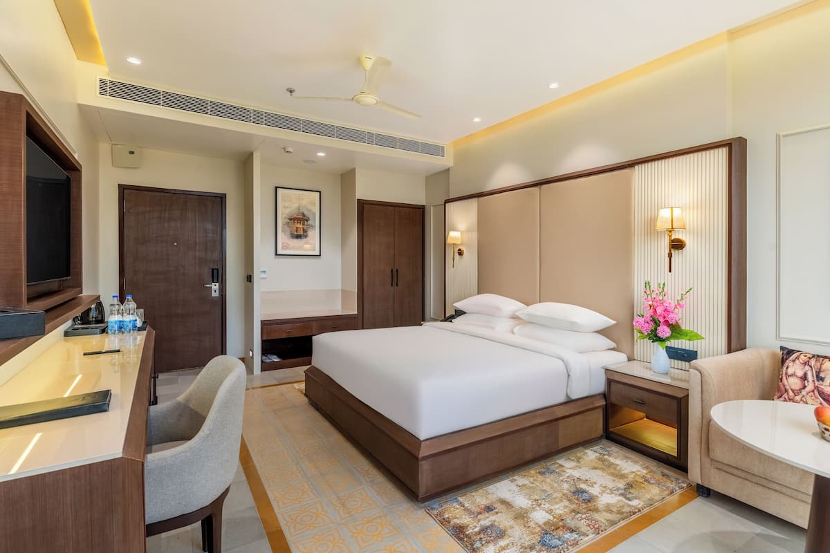 In-room safe, desk, iron/ironing board (on request), free WiFi