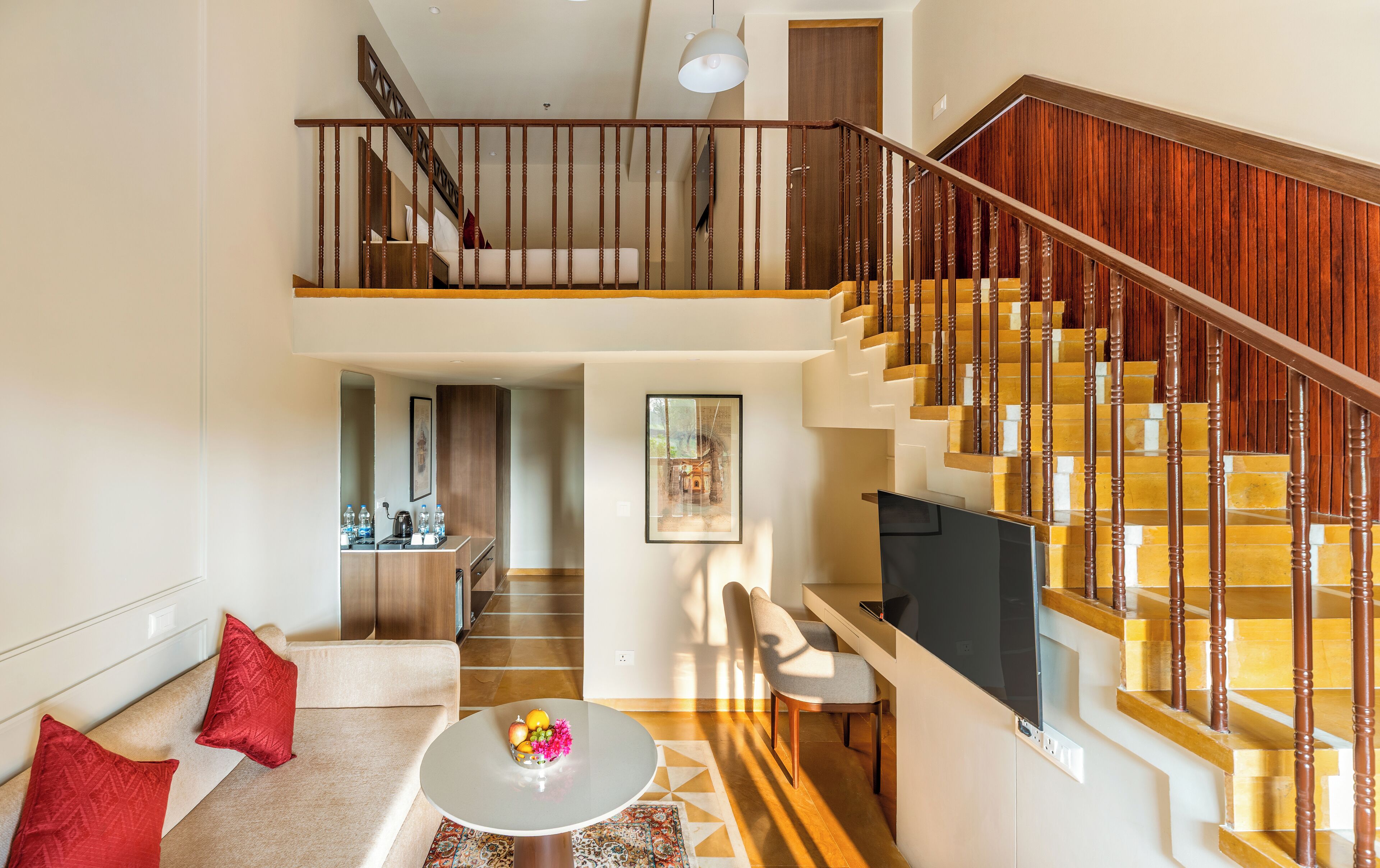 Luxury Duplex, Pool View | In-room safe, desk, iron/ironing board, free WiFi