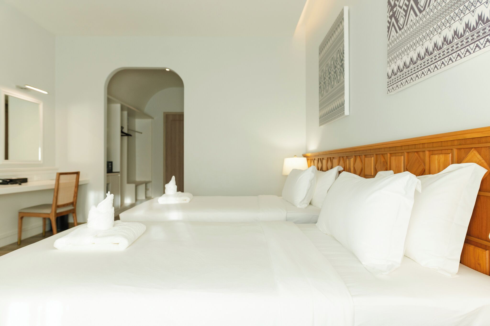 スーペリア ツインルーム | セーフティボックス (室内)、WiFi (無料)、ベッドシーツ